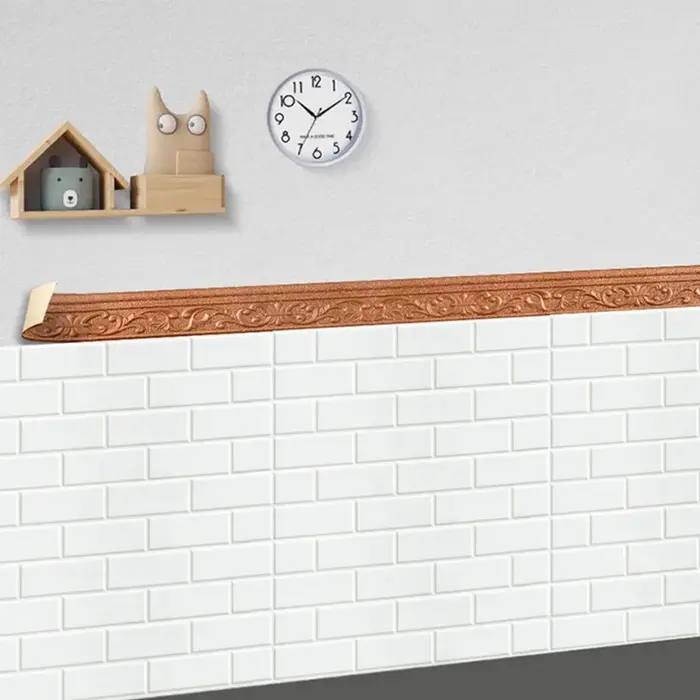 Rouleau de ligne de garniture murale 3D