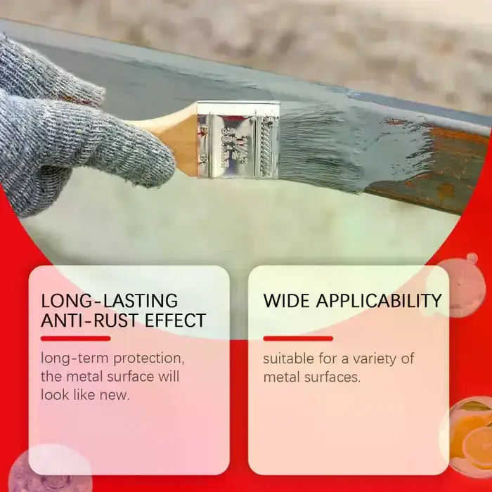 Peinture antirouille pour métal à base d'eau : Imperméable