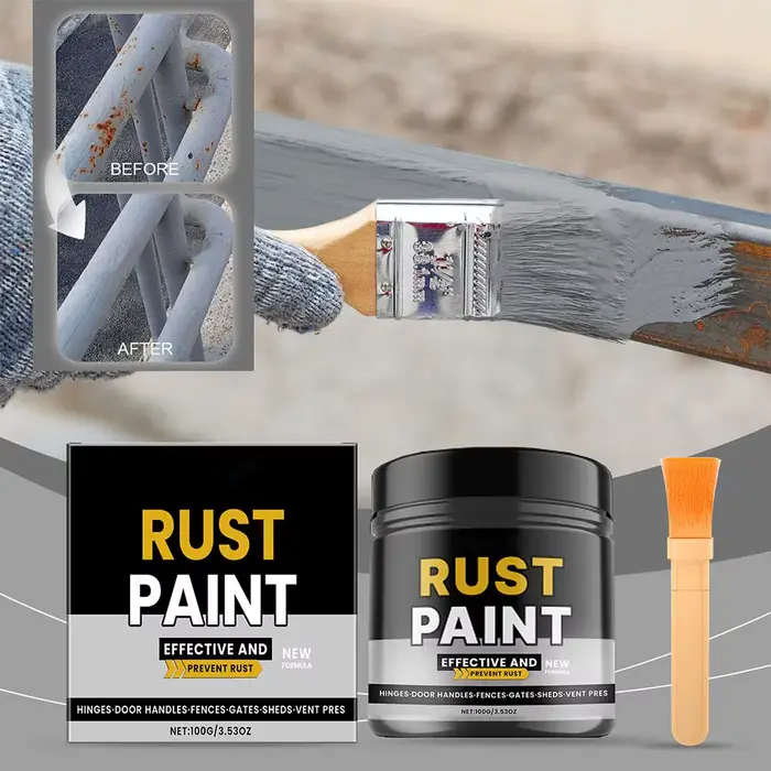 Peinture multi-usages anti-rouille haute performance pour portails en fer