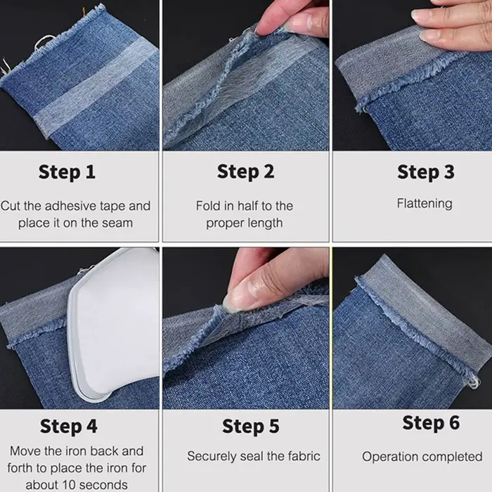 Ruban adhésif Double face en tissu pour pantalons