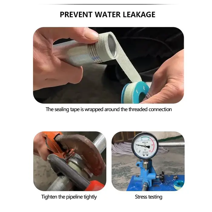 Ruban d'étanchéité pour tuyaux en PTFE