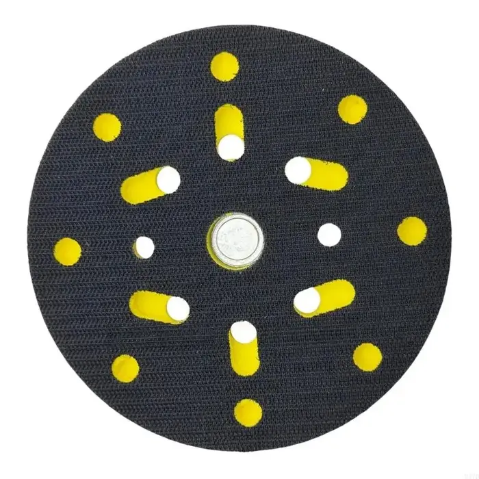 Tampon ponçage 6 pouces, 17 trous pour polissage en douceur, pour BO6030, BO6040, RO1, ES150, modèles ponceuse, en M4YD