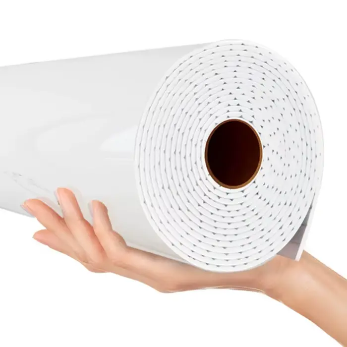 1 rouleau de papier peint auto-adhésif en marbre et mousse épaisse pour chambre à coucher
