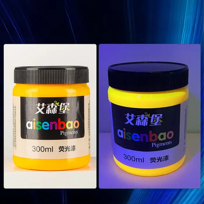 Peinture acrylique fluorescente haute luminosité