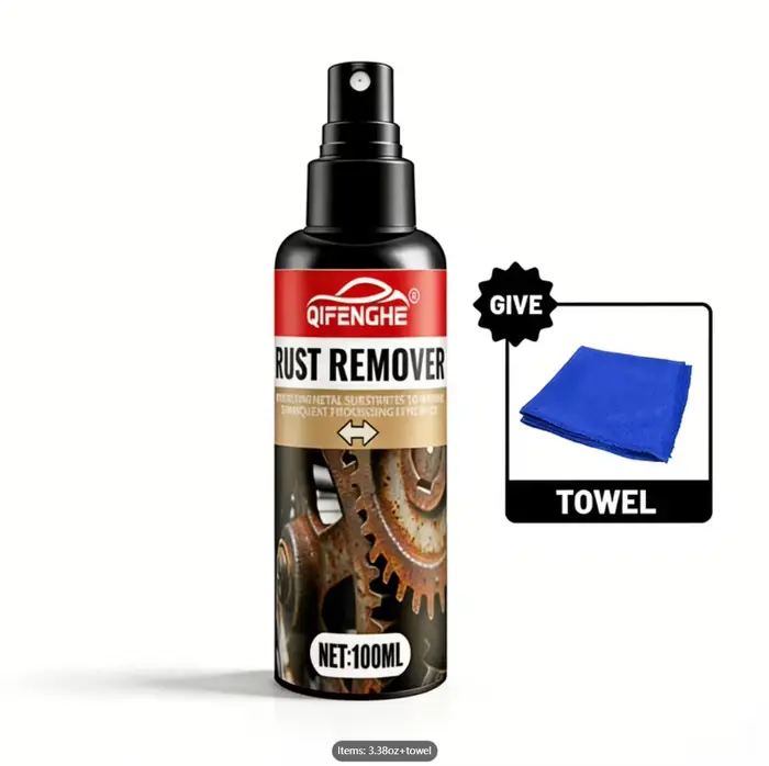 Convertisseur de rouille et apprêt en spray pour la restauration des métaux. Convient pour le fer, l