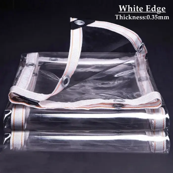 Bâche PVC transparente imperméable 0