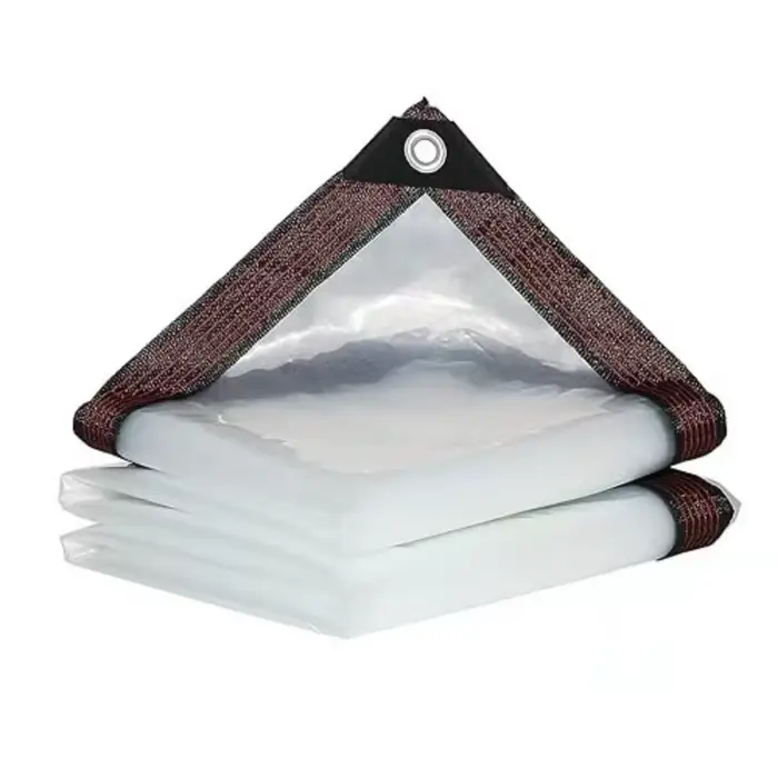 Bâche imperméable et résistante à la neige, anti-poussière, coupe-vent, transparente, housse de prot