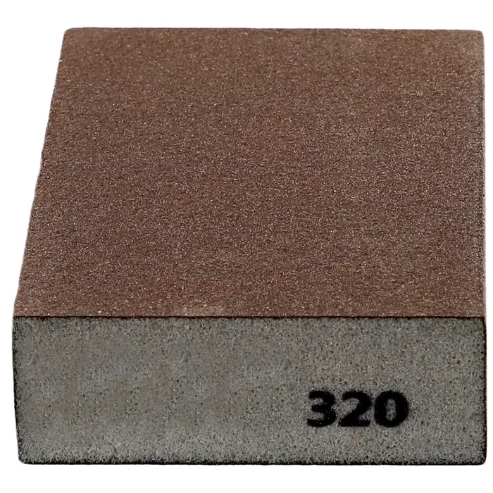 Blocs d'éponge de ponçage grain 60 80 100 120 180 240 320