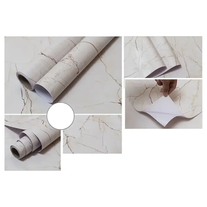 Papier peint auto-adhésif imperméable pour la décoration de cuisine