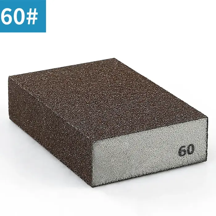 Blocs d'éponge de ponçage grain 60 80 100 120 180 240 320