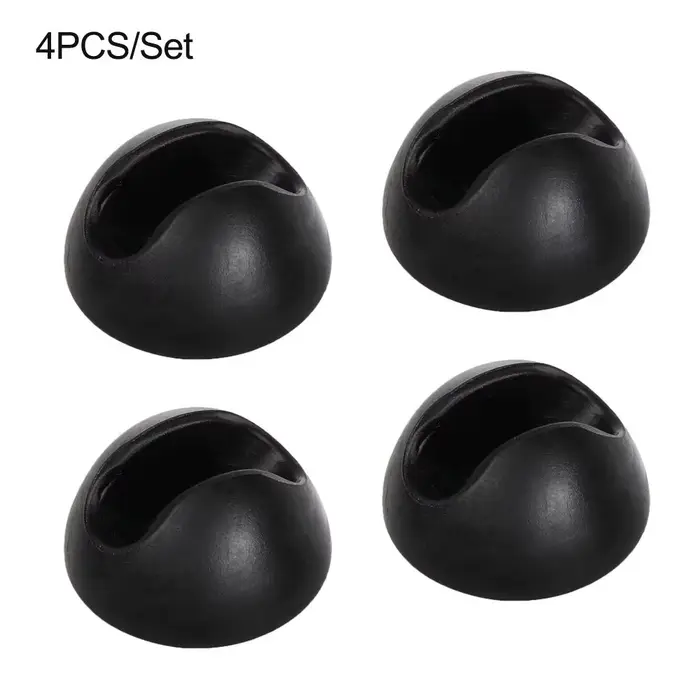 Lot de 4 protections durables antidérapantes pour pieds de meubles, couvre-pieds de chaise à cheveux