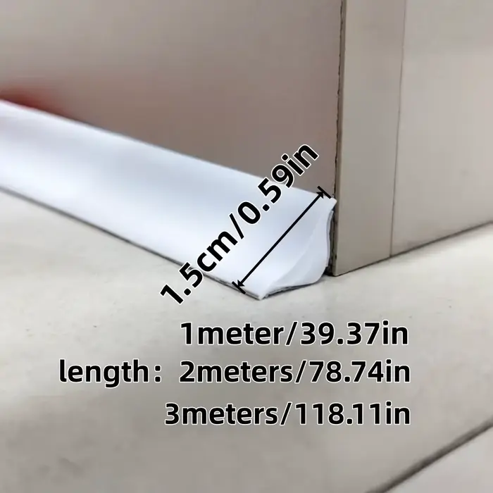 Bande décorative en PVC de 1/2/3m