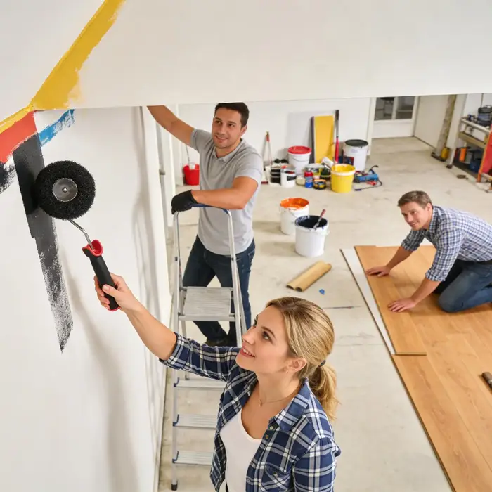 Pinceau à peinture pour bordures