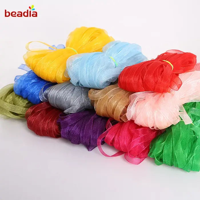 Ruban Organza 20 yards/sac 6mm
