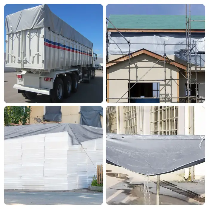 TarLII-Couverture de bâche en PVC extra imperméable