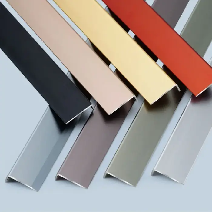Bandes de protection d'angle de type L en alliage d'aluminium