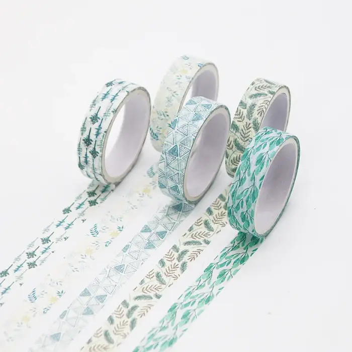 Ensemble de rubans Washi Kawaii pour scrapbooking