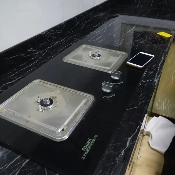 Papier peint auto-adhésif étanche pour poêle à film huileux de cuisine