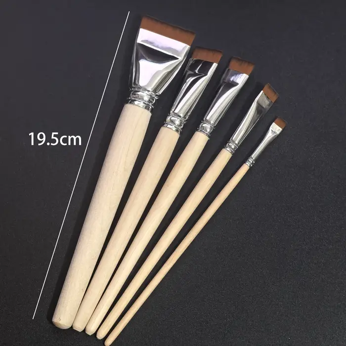 Ensemble de pinceaux professionnels pour la laque - 5