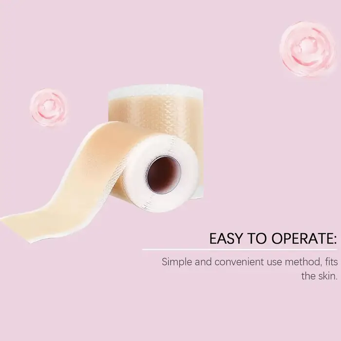Bande adhésive en silicone imperméable et réutilisable