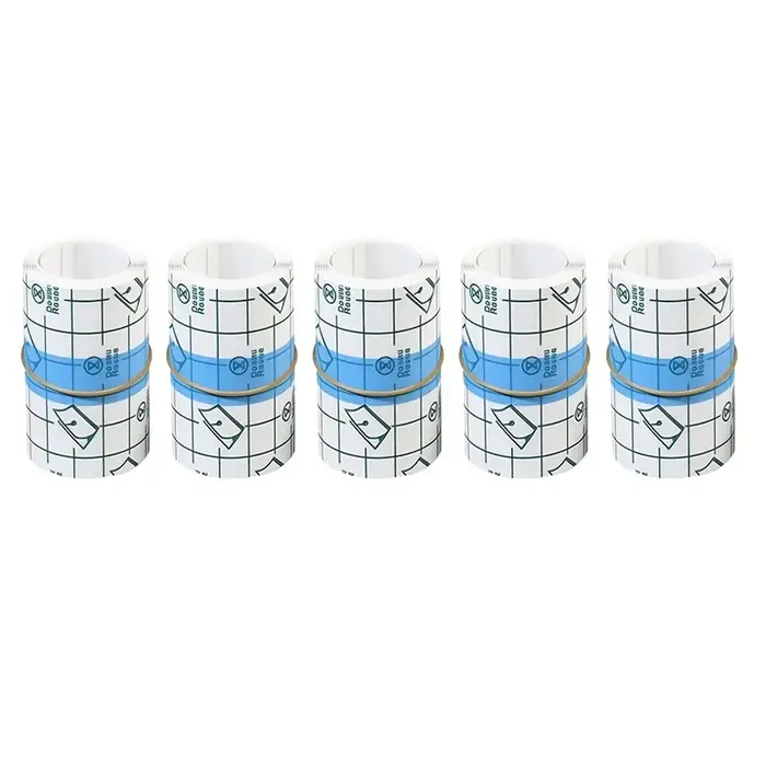 5/10 rouleaux de ruban adhésif transparent, bandage en matériau PU, protège-doigts portable, autocol