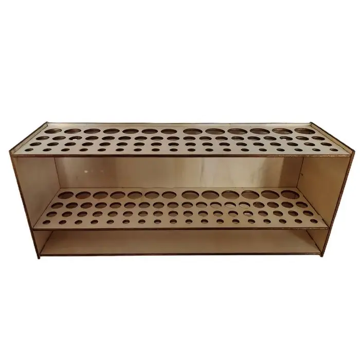 67 trous porte-pinceau support en bois