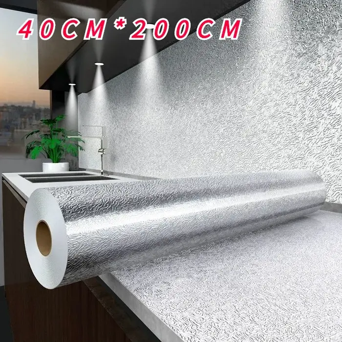 Autocollant de cuisine anti-graisse pour cuisinière