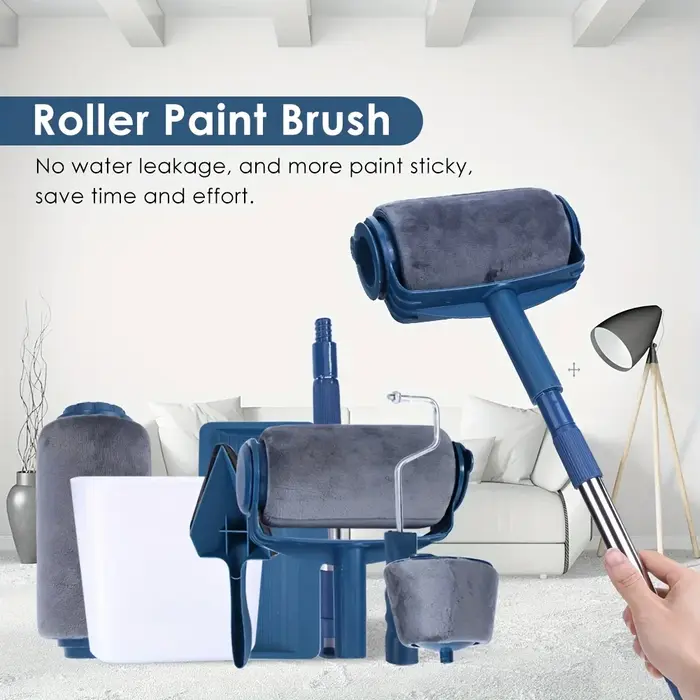1 ensemble de rouleaux de peinture multifonctionnels