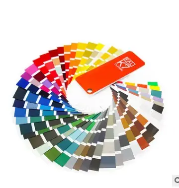 Carte de couleur standard internationale originale allemande RAL K7