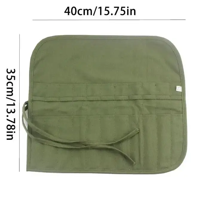Sac de rangement pour pinceaux d'artiste, étui à rouler pour crayons, aquarelles, toiles, peintures à l'huile, organiseur de pinceaux de maquillage