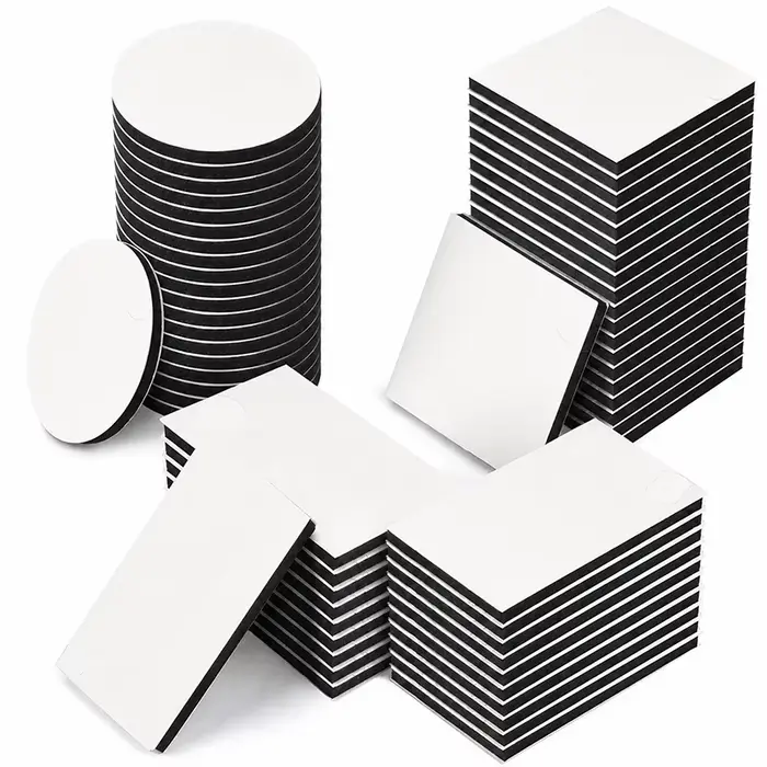 Ensemble de rubans adhésifs double face, 60 pièces/lot, coussinets adhésifs en mousse EVA résistants