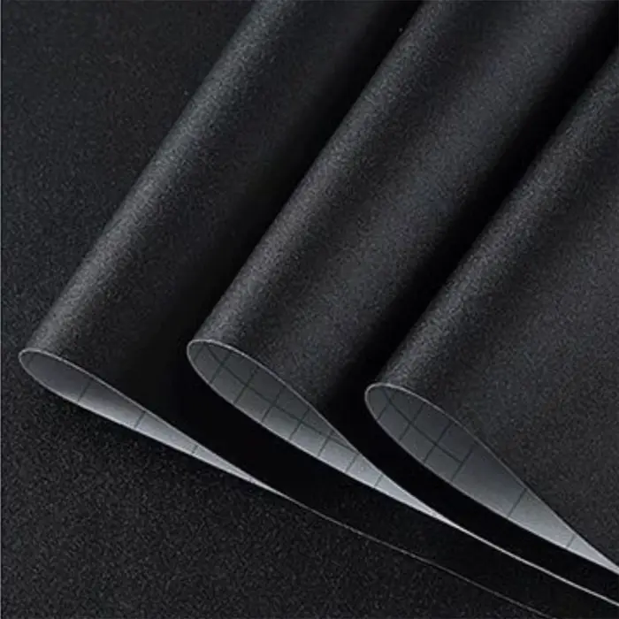 1 rouleau mat PVC imperméable à l'eau bricolage auto-adhésif vinyle papier peint armoires de cuisine bureau Contact
