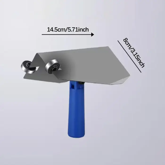 Truelle d'angle interne en acier inoxydable