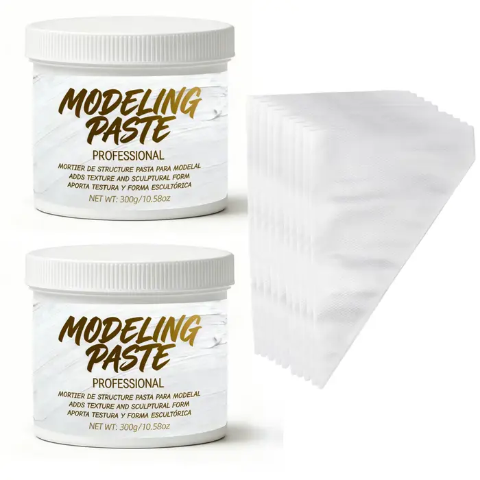 Pâte à modeler texturée 3D 300g