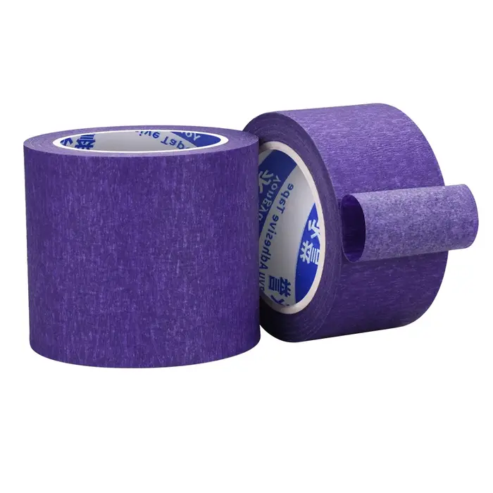 Ruban de peinture de masquage de ruban de peintre de qualité supérieure violet pour la peinture de p