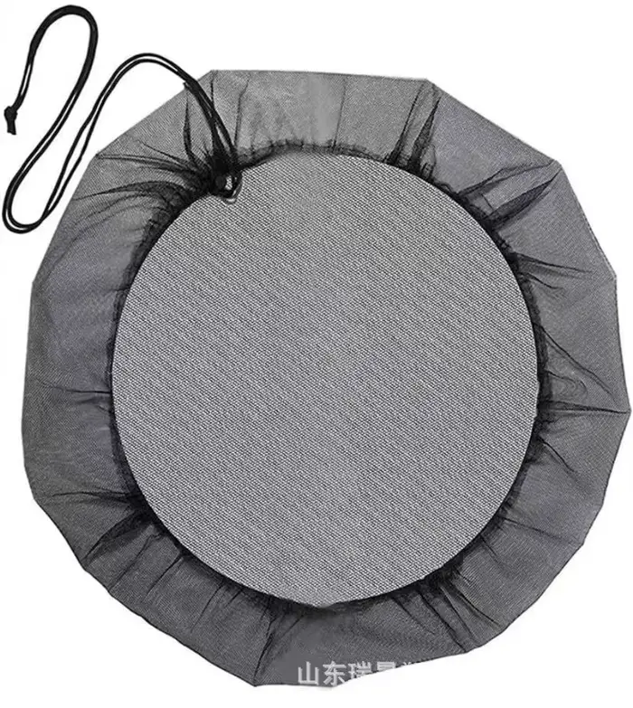 Housses de protection pour barils de pluie, filets de recueil d'eau de pluie pour réservoirs, filets