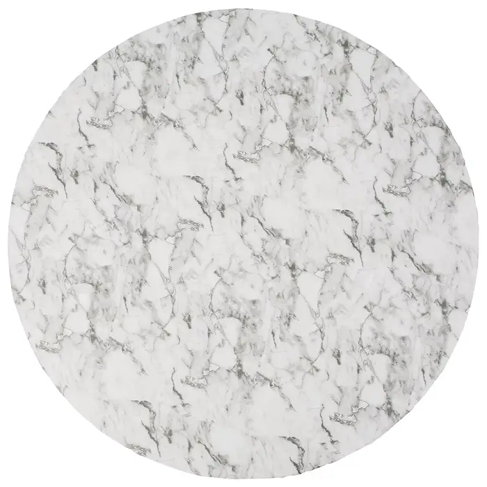 Nappe ronde en PVC imperméable à l'huile, à bords élastiques, pour fête de mariage, décoration de ma
