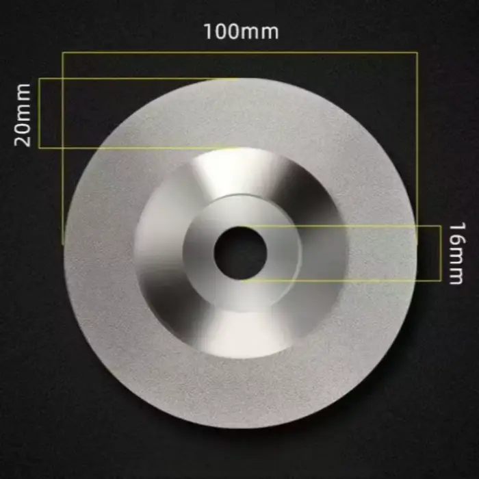Lames de meulage en verre diamanté, disques de meulage et de polissage pour carrelage, lames de coup