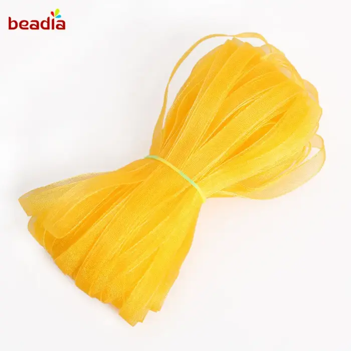 Ruban Organza 20 yards/sac 6mm