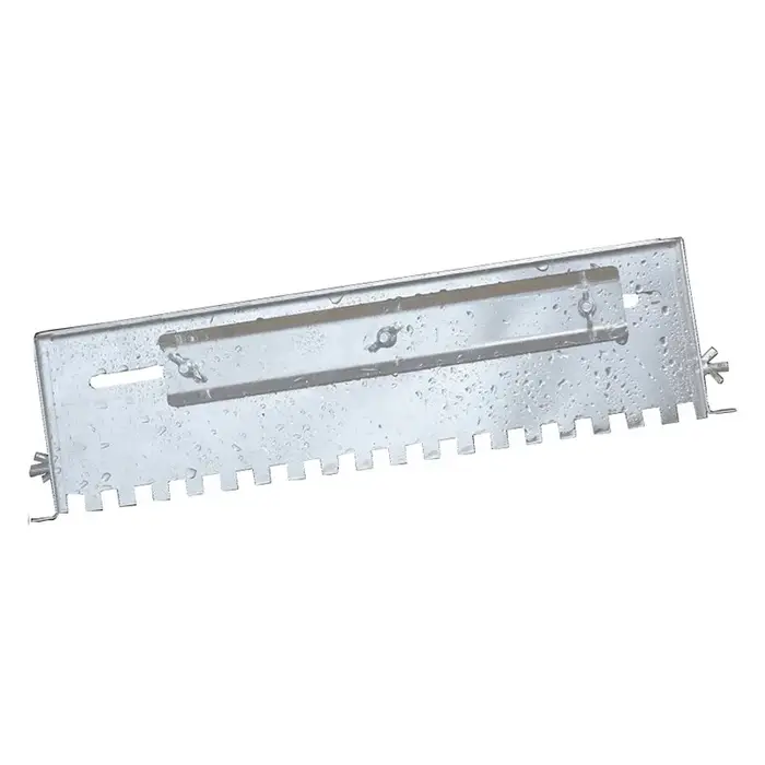 Peigne à mortier à truelle crantée réglable de 400 à 800 mm pour une utilisation rapide et égale d'adhésif sur le sol