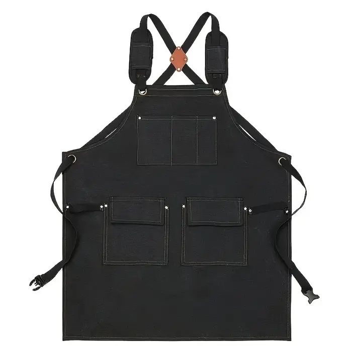 Bonne toile de coton épaissie de haute qualité été tablier imperméable restauration boutique cuisine maison jardinage