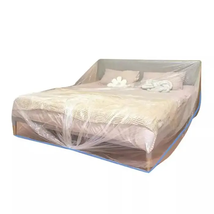 Housse de protection transparente en plastique pour meubles