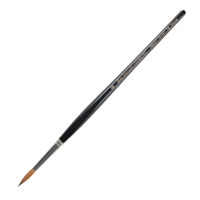 Pinceau rond long en poils de zibeline pur Da Vinci Masterful V35
