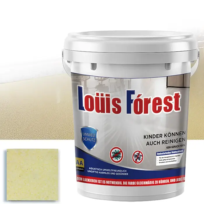 Peinture époxy générique pour sol effet marbre à haute brillance