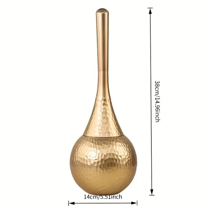 Brosse de nettoyage dorée haut de gamme