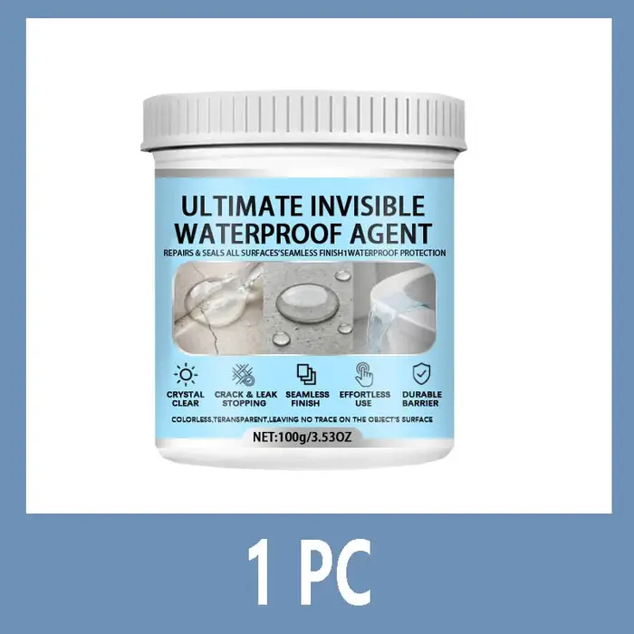 Kit d'entretien de toiture : Revêtement imperméable, Scellant invisible, Anti-fuite transparent, Age