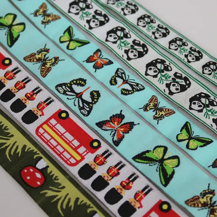 Ruban Jacquard de dessin animé