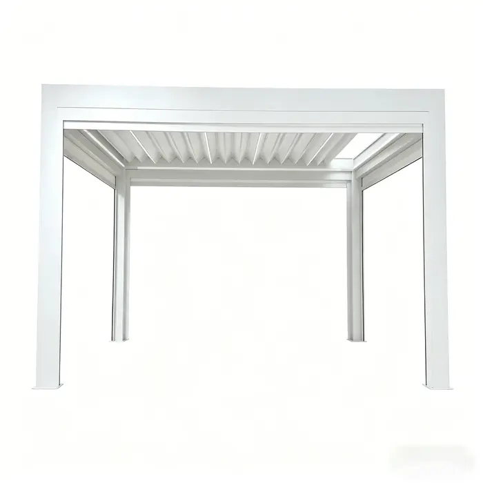 Pergola rétractable, aluminium robuste