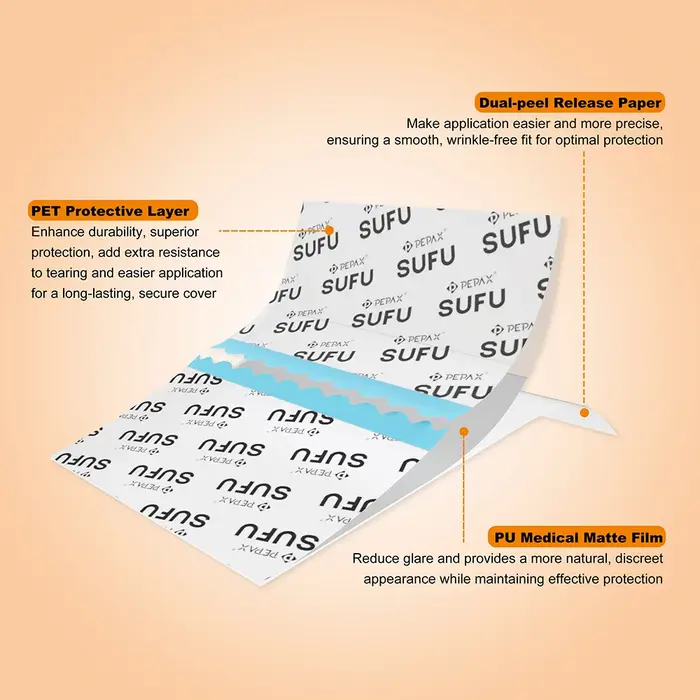 PEPAX SUFU Film de Protection de tatouage Premium adhésif imperméable Films de guérison