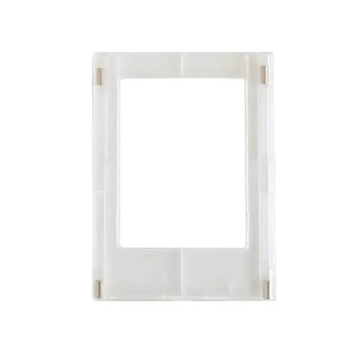Cadre Photo de Testeur Minimaliste de 3 Pouces, avec Carte Acrylique Transparente Magnétique, Adapté